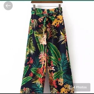 Zara tropical pants